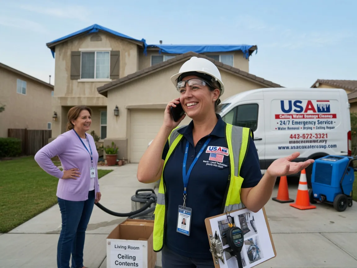 Ceiling Water Damage Restoration West Branch, IA FAQs